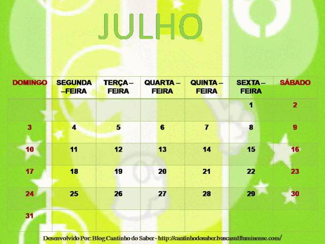 Calendario