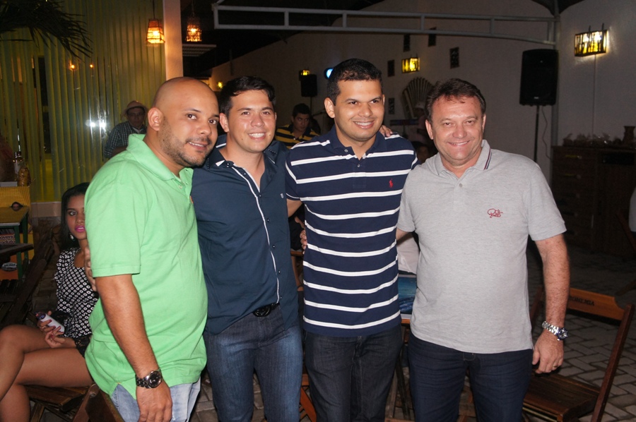 Victor Mendonça, Diego Araújo, Marquinhos Mendonça e Jurandir Filho