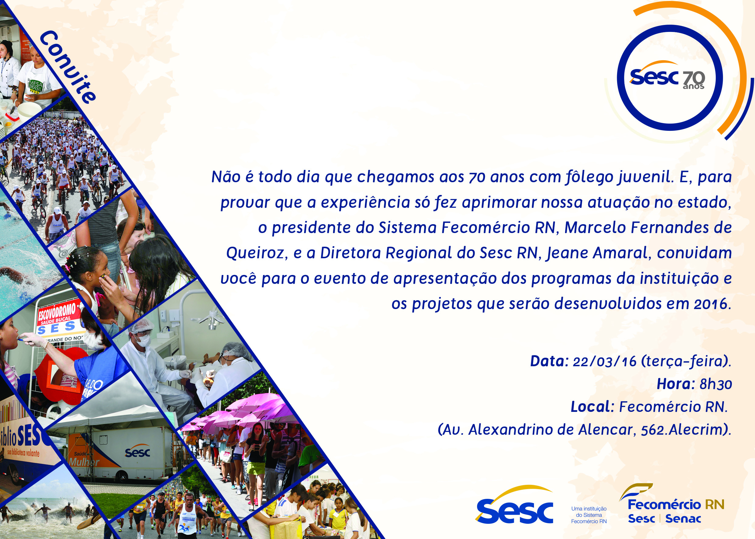 Convite lançamento projetos sociais 2016