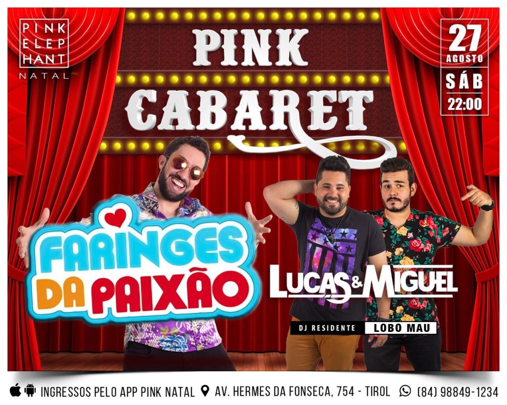 Pink Cabaret Flyer