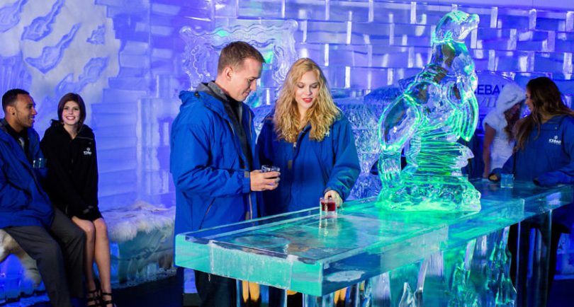 Ice Bar Natal terá ambiente com - 20 graus de temperatura. Foto: Divulgação