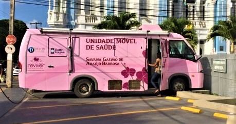 GRUPO REVIVER REALIZA MUTIRÃO DE MAMOGRAFIAS